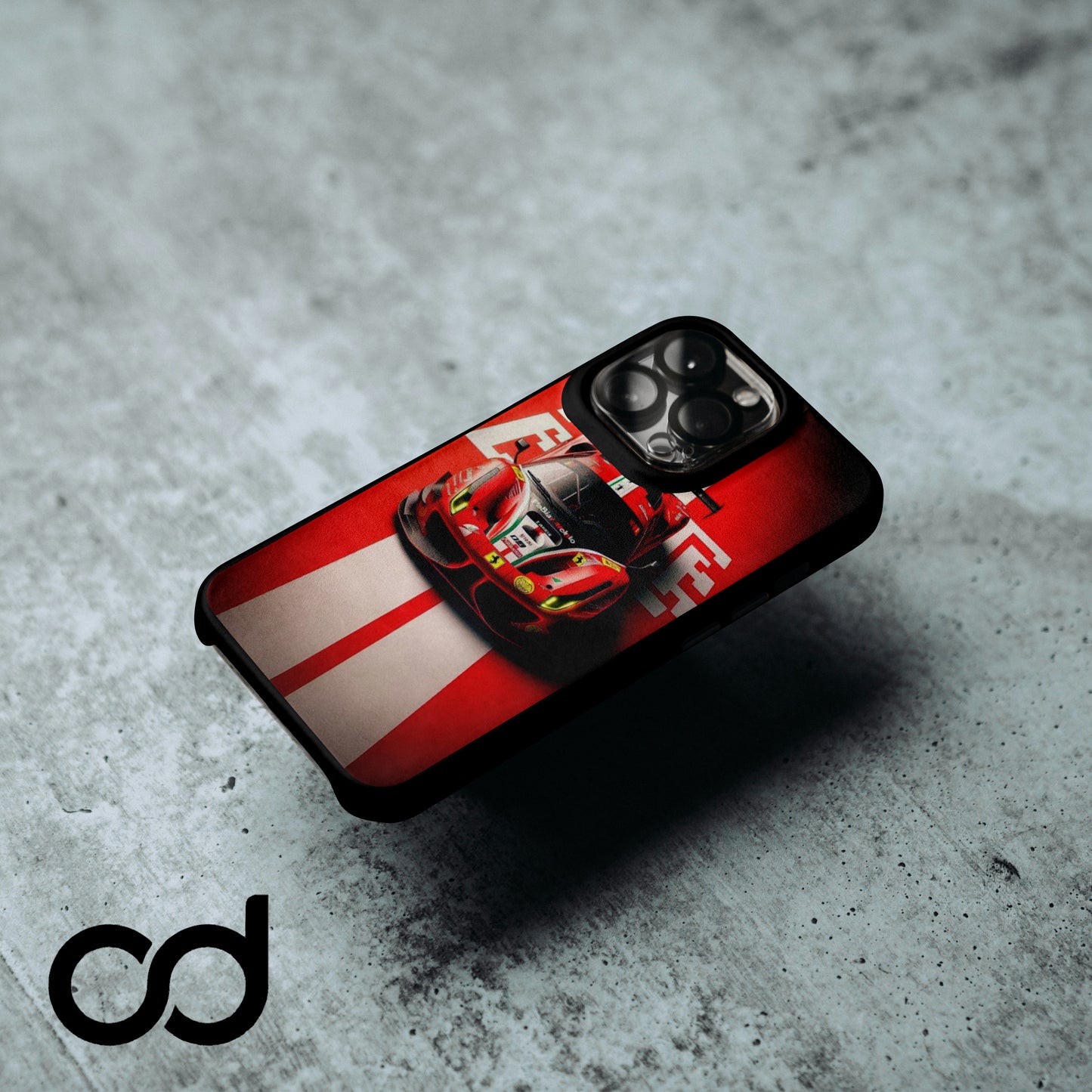 Ferrari-1 Tasarımlı Iphone Telefon Kılıfı