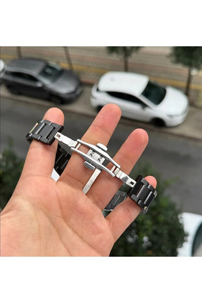 Otodiyar Crimson Steel Dönen Jant Kol Saati – Kırmızı / Sarı / Yeşil – 36-40mm & 40mm