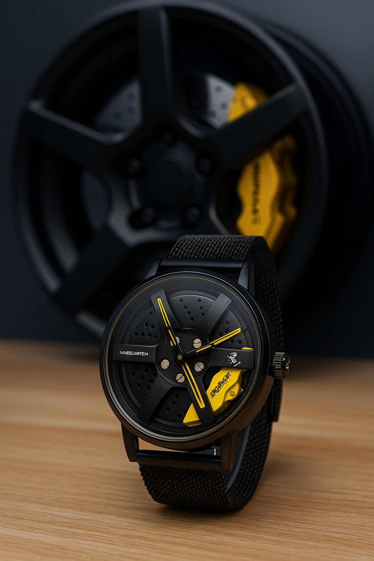 Otodiyar Sapphire Steel Sabit Jant Kol Saati – 41-45mm