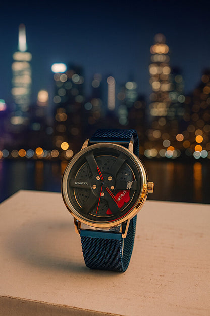 Otodiyar Emerald Steel Sabit Jant Kol Saati – 26-30mm