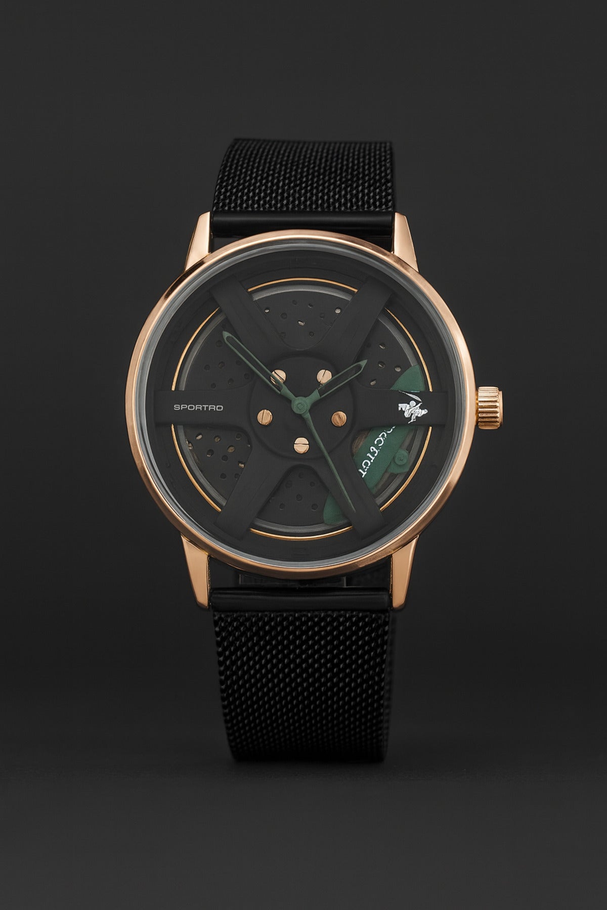 Otodiyar Emerald Steel Sabit Jant Kol Saati – 26-30mm