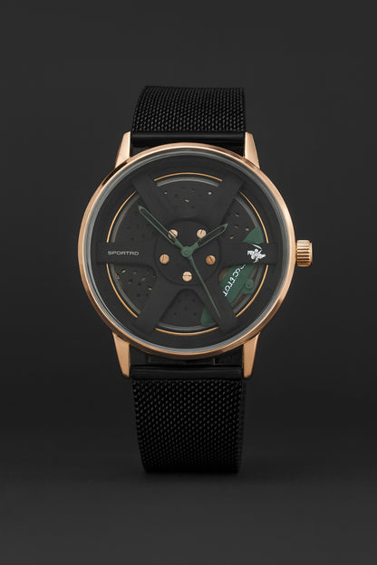 Otodiyar Emerald Steel Sabit Jant Kol Saati – 26-30mm