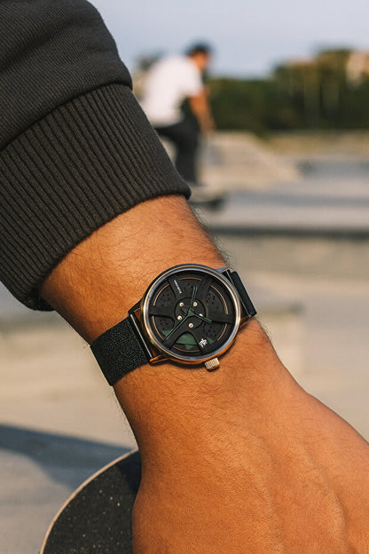 Otodiyar Emerald Steel Sabit Jant Kol Saati – 26-30mm