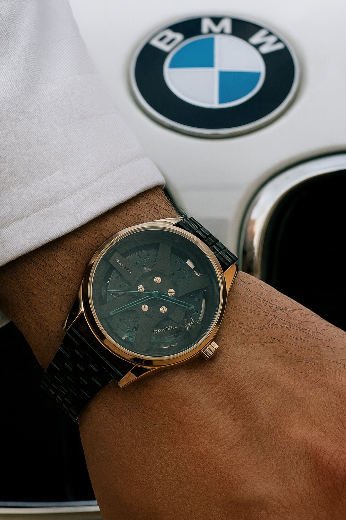 Otodiyar Blaze Steel Sabit Jant Kol Saati – 36mm