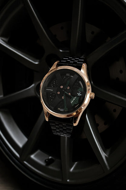 Otodiyar Blaze Steel Sabit Jant Kol Saati – 36mm