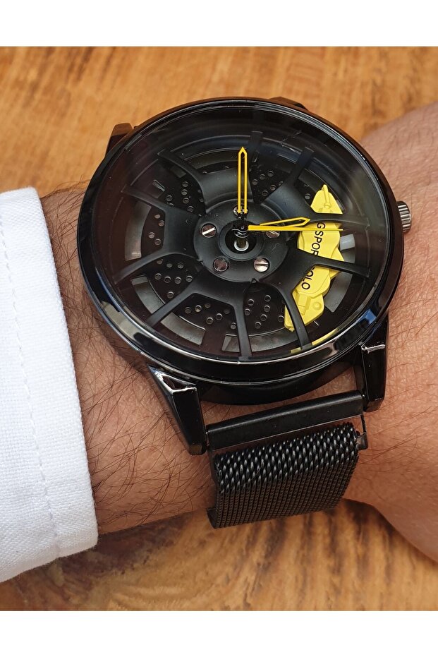 Otodiyar Frost Steel Sabit Jant Kol Saati – 41-46mm