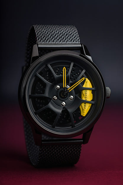 Otodiyar Frost Steel Sabit Jant Kol Saati – 41-46mm