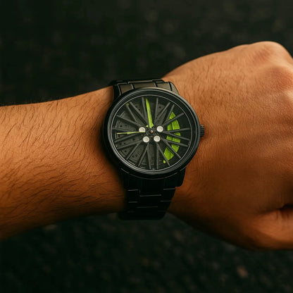 Otodiyar Fernum Steel Dönen Jant Kol Saati