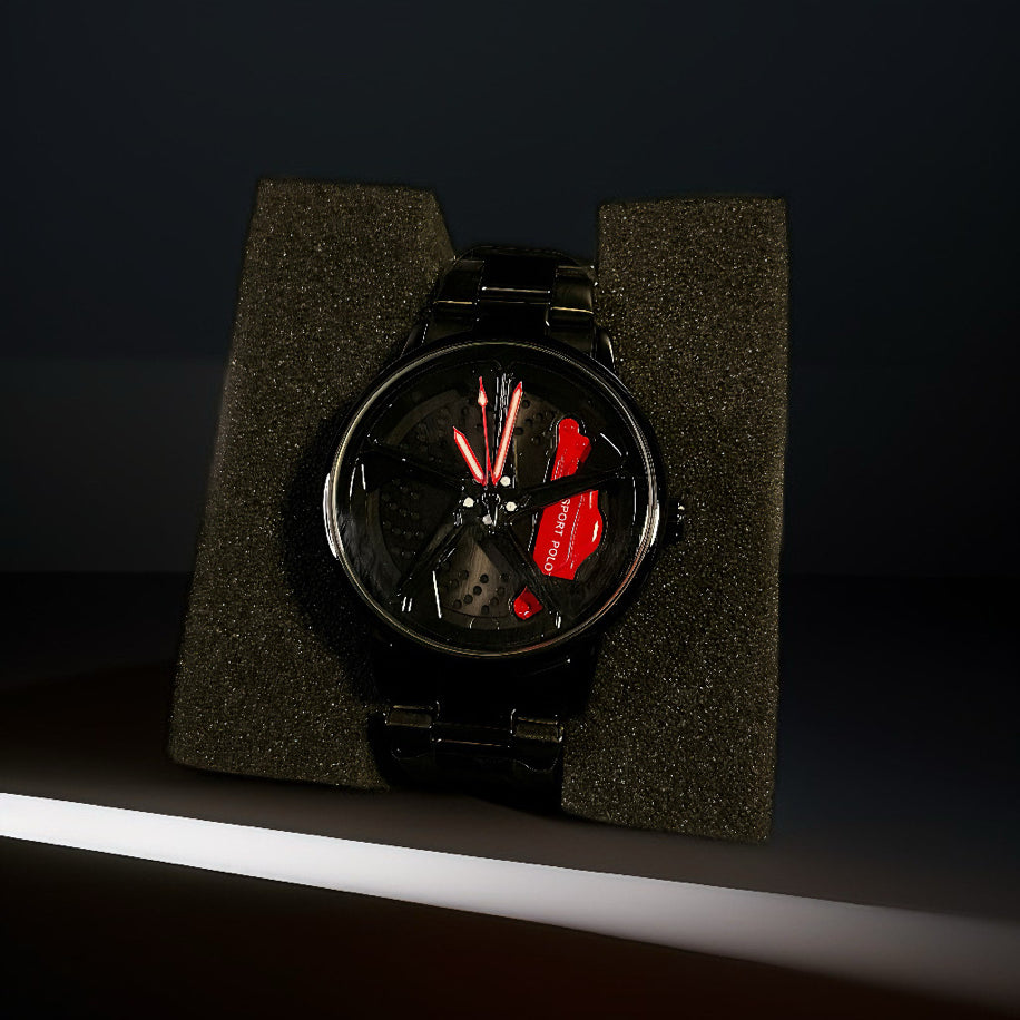 Otodiyar Bloodline Steel Dönen Jant Kol Saati