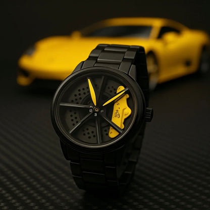 Otodiyar Garnet Steel Dönen Jant Kol Saati