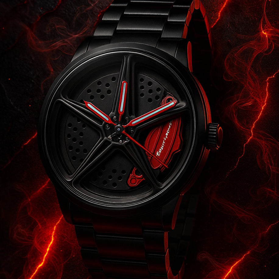 Otodiyar Bloodline Steel Dönen Jant Kol Saati