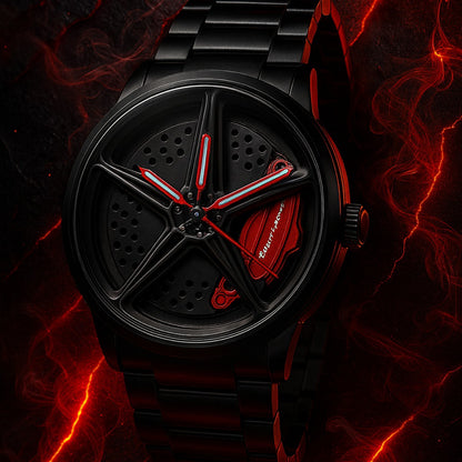 Otodiyar Bloodline Steel Dönen Jant Kol Saati