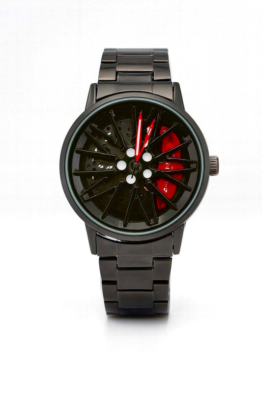 Otodiyar Ruby Steel Dönen Jant Kol Saati