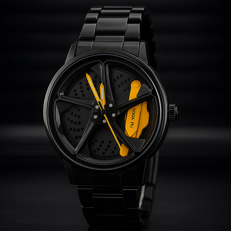 Otodiyar Garnet Steel Dönen Jant Kol Saati