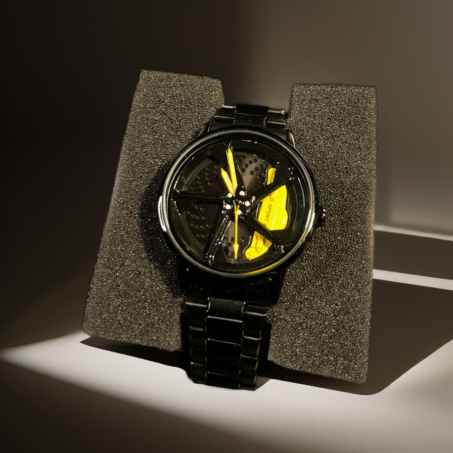 Otodiyar Garnet Steel Dönen Jant Kol Saati