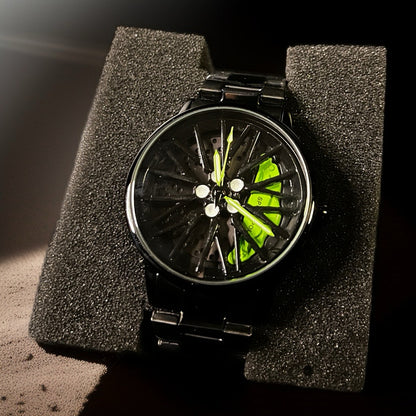 Otodiyar Fernum Steel Dönen Jant Kol Saati