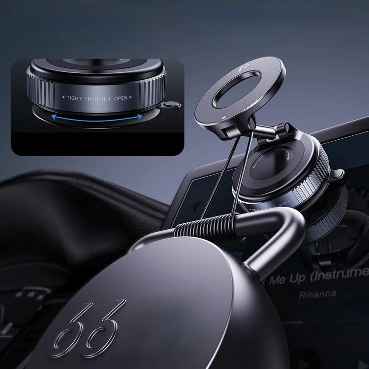 360° Döner Vakumlu Araç İçi Telefon Tutucu