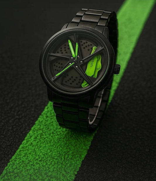 Otodiyar Scarlet Steel Dönen Jant Kol Saati