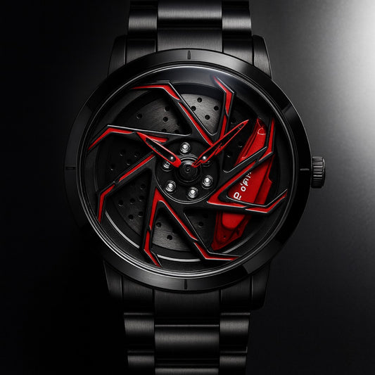 Otodiyar Inferno Steel Dönen Jant Kol Saati