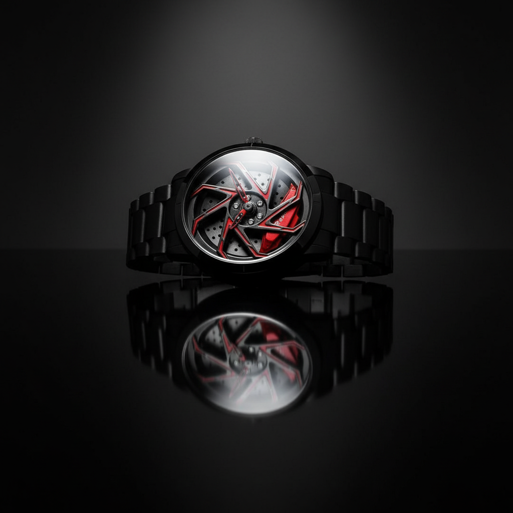 Otodiyar Inferno Steel Dönen Jant Kol Saati