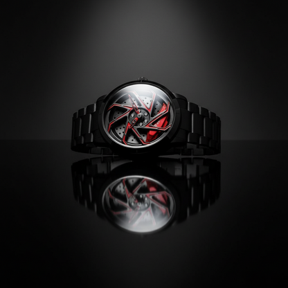 Otodiyar Inferno Steel Dönen Jant Kol Saati