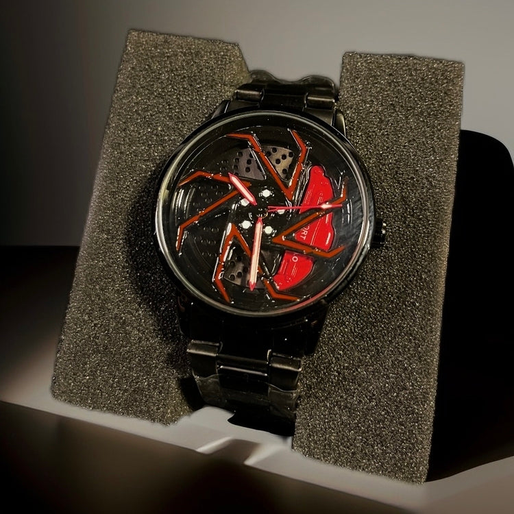 Otodiyar Inferno Steel Dönen Jant Kol Saati