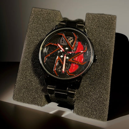 Otodiyar Inferno Steel Dönen Jant Kol Saati