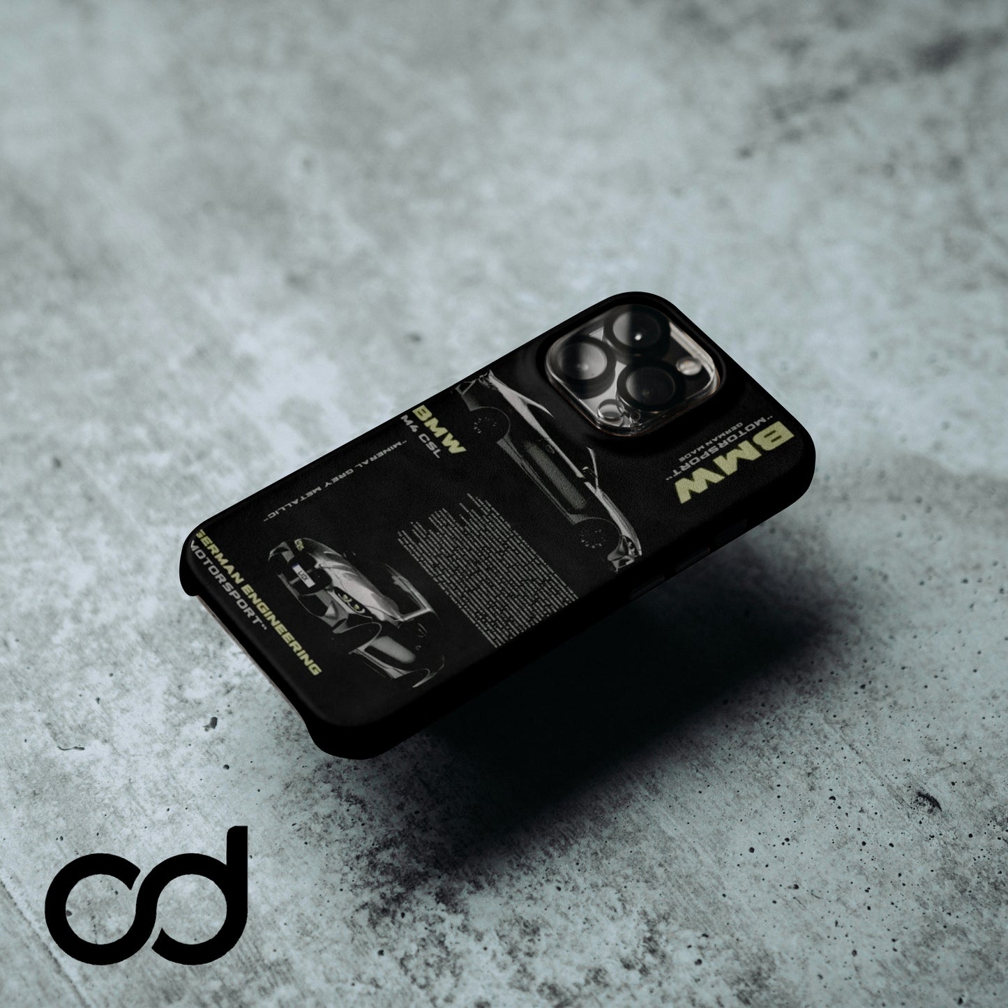 BMW M4 CSL Tasarımlı  Iphone  Telefon Kılıfı