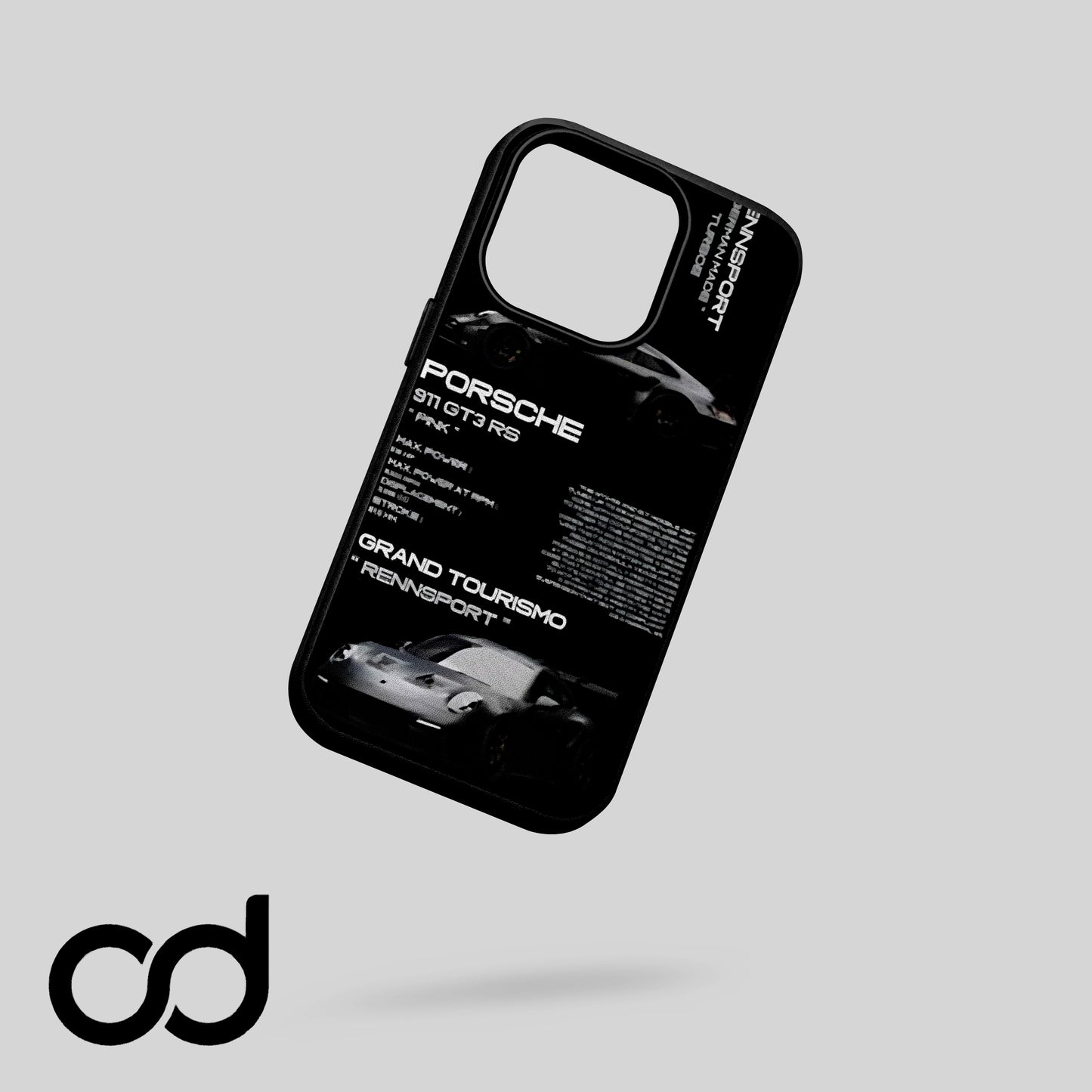 Porsche GT3RS Tasarımlı Iphone Telefon Kılıfı