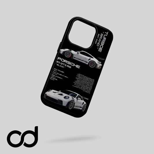 Porsche GT911RS Black Tasarımlı Iphone Telefon Kılıfı