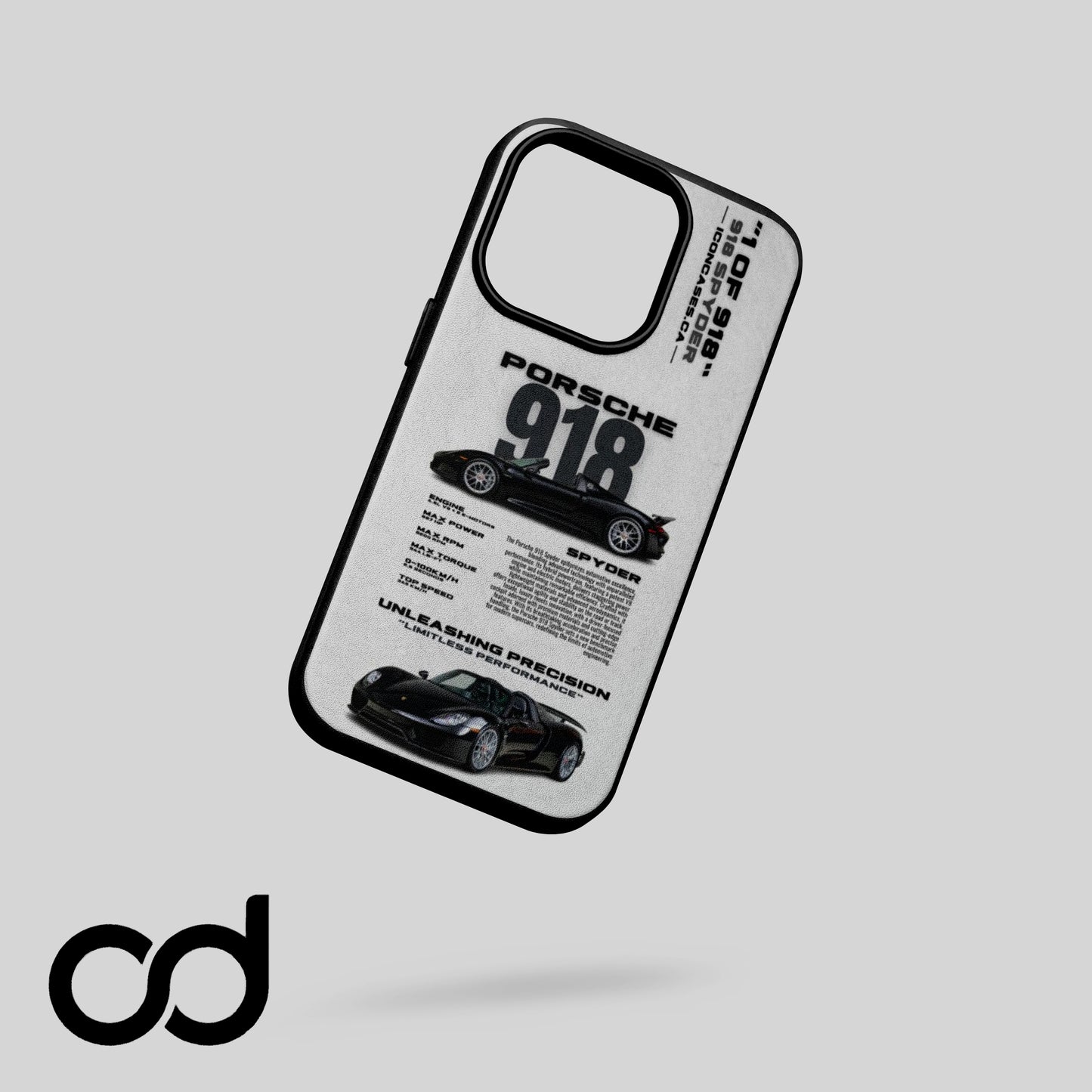 Porsche 918 Tasarımlı Iphone Telefon Kılıfı